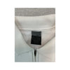 Nike Vintage White Contrast Panel Zip Polo Shirt