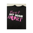 T-shirt vintage com estampado de Bret Hit Man Hart