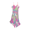 Coconuda Donna Floral Handkerchief Hem Slip Dress