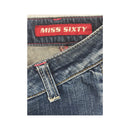 Miss Sixty Ruched Side Panel Cotton Blend Denim Jeans (Smartsizer)