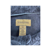 St. John's Bay Navy Corduroy Button-Down Shirt