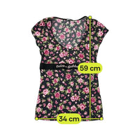 Dolce & Gabbana Floral Logo Waist T-shirt