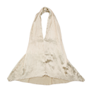 Denny Rose Pleated Halter Blouse (Repriced)