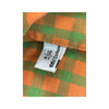 Camisa Carbotti aos Quadrados laranja e verde com Botões