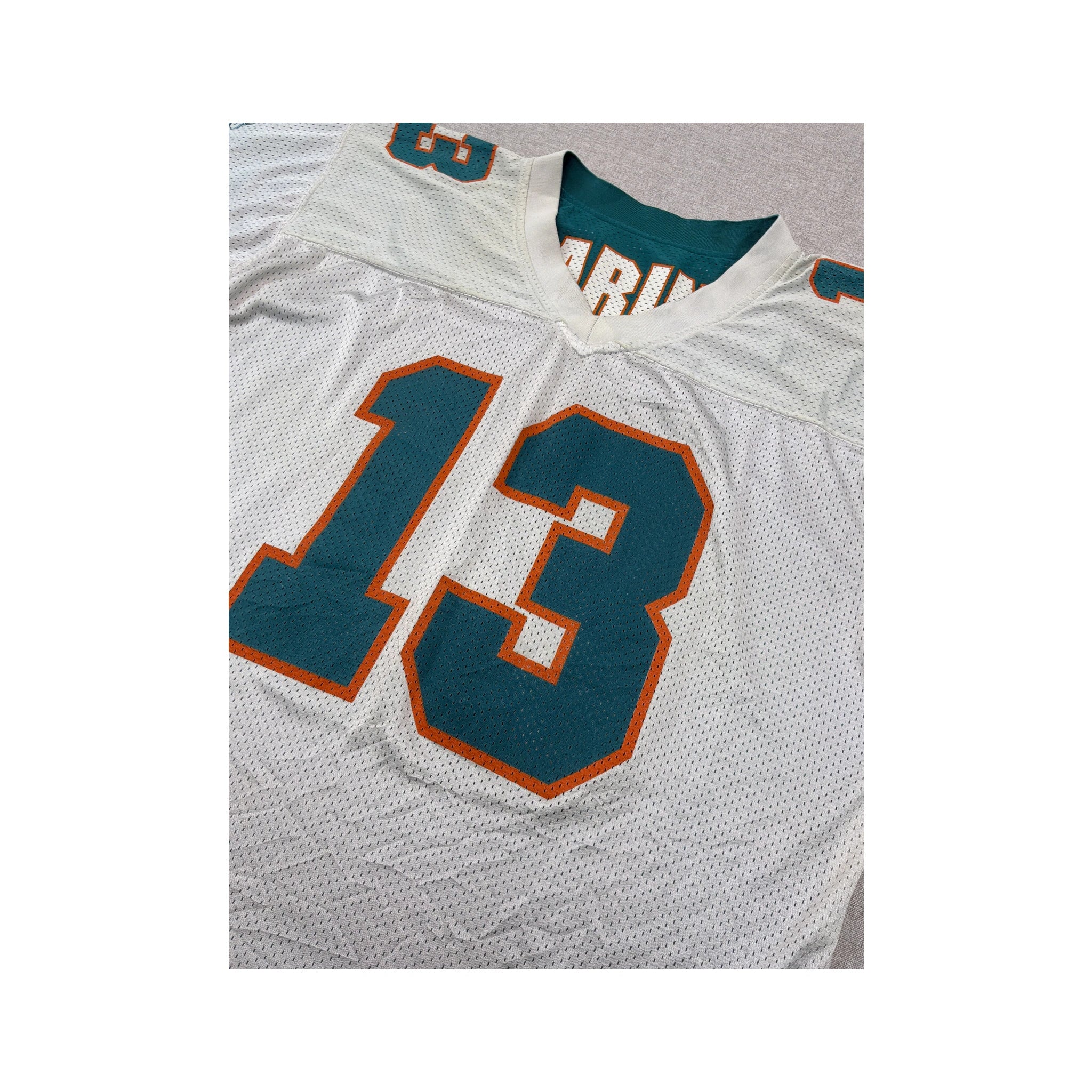 Camisola de Futebol Americano Reversível em Rede Starter vintage Miami Dolphins Dan Marino #13