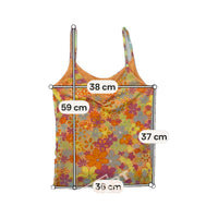 Top de alças Finas Motivi com estampado floral