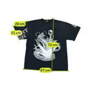 T-shirt em algodão com estampado de Dragão Yin-Yang