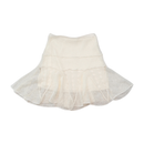 Vintage Sheer Ruffle Knit Skirt (Details)