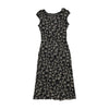 Penny Pull Sheer Mesh Floral Midi Dress