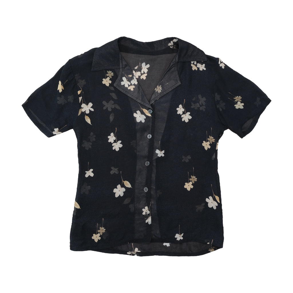 Floral Print Button Up Shirt