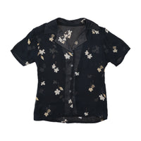 Floral Print Button Up Shirt