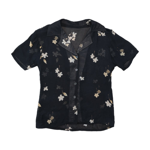 Floral Print Button Up Shirt