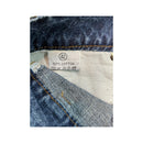 Mezzo Faded Pleated Denim Mini Skort