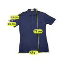 Angelo Litrico Tonal Pinstripe Cotton Polo Shirt