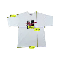 T-shirt Reebok em algodão com logótipo estampado
