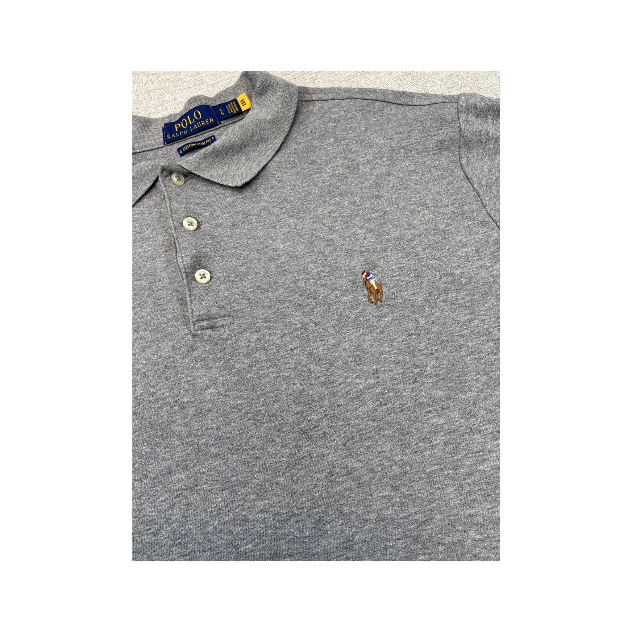 Polo Ralph Lauren Custom Slim Fit Cotton Polo