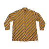 Camisa Golden Fish vintage com estampado geométrico