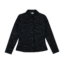 Black Zebra Print Jacket