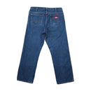 Calças de ganga Dickies em ganga azul de perna direita