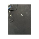 Polo Ralph Lauren Black Cotton Pique Pony Logo Polo
