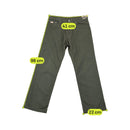 BOSS Hugo Boss Dark Gray Cotton Straight Leg Jeans