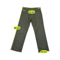 BOSS Hugo Boss Dark Gray Cotton Straight Leg Jeans