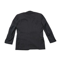 Blazer Dolce & Gabbana cinzento de Dois Botões em Mistura de Lã
