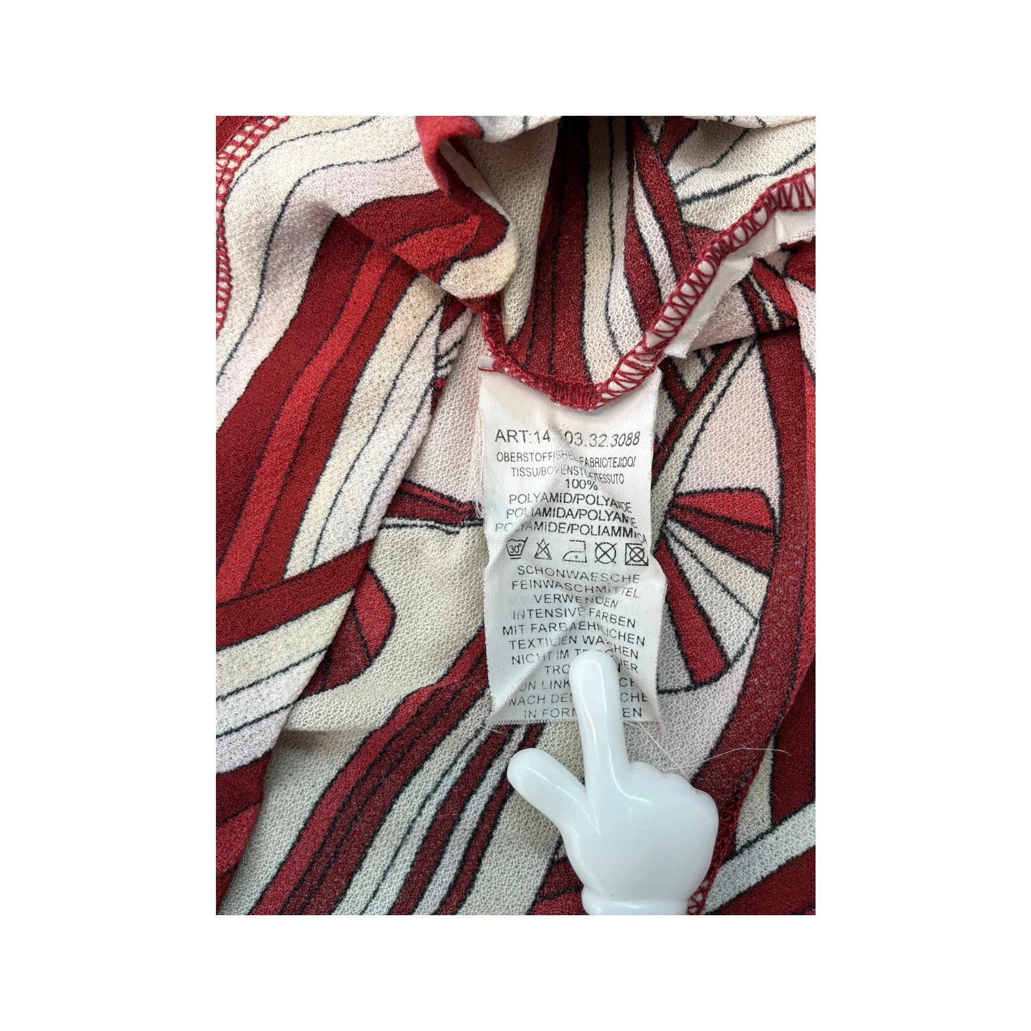 s.Oliver Abstract Swirl Print T-shirt (Repriced)