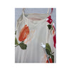 Floral Print Strappy Asymmetrical Hem Jumpsuit
