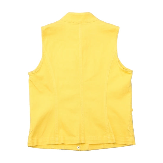 Lauren Jeans Co. Ralph Lauren Yellow Utility Vest