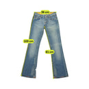 Owen Faded Flared Jeans