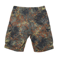 Vintage German Flecktarn Camouflage Cargo Shorts