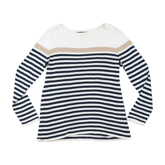 Tommy Hilfiger Breton Stripe Cotton Sweater