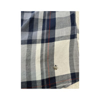 Mustang Plaid Cotton Button Up Shirt