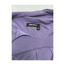 Top Miss Sixty roxo de Manga Comprida com capuz Drapeado
