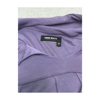 Top Miss Sixty roxo de Manga Comprida com capuz Drapeado