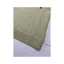 Vintage Olive Brown Turtleneck Knit Sweater
