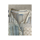 Giselle Patchwork Stripe Button Up Shirt