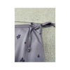 Y2K Lavender Paisley Floral Tie Waist Midi Skirt
