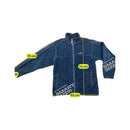 Russell Athletic Vintage Navy Full Zip Sherpa Fleece Jacket