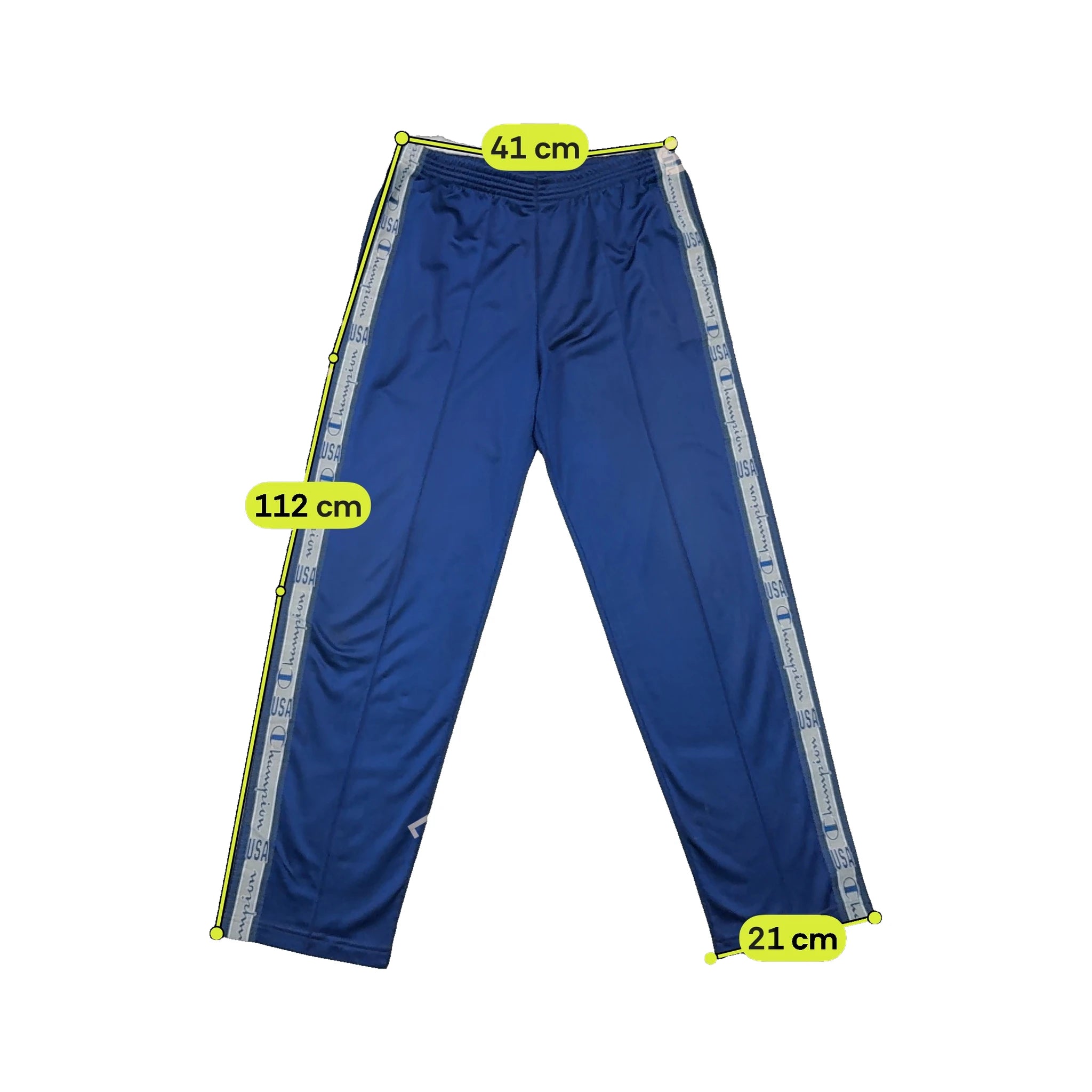 Champion USA Vintage Logo Tape Track Pants