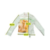 Custo Barcelona Graphic Asymmetrical Zip Jacket