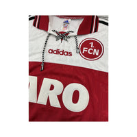 Adidas 1. FC Nürnberg ARO Lace-Up Soccer Jersey Polo