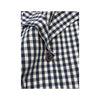 Blue e gcs Vintage Navy White Gingham Cotton Sleeveless Blouse