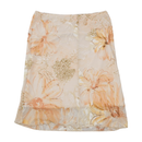 Love Mark U.S.A. Sheer Floral Mesh Skirt