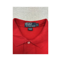Polo by Ralph Lauren Red Cotton Pique Pony Logo Polo Shirt