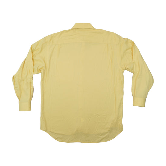 Christian Dior Yellow Cotton Button Up Shirt