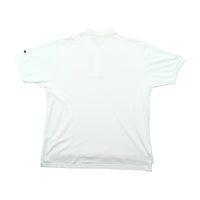 Nike White Embroidered Logo Polo Shirt