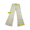 Phard Sequin Logo Wide Leg Linen Pants