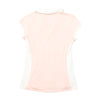 Calvin Klein Pink and White Cotton Stretch Polo Shirt